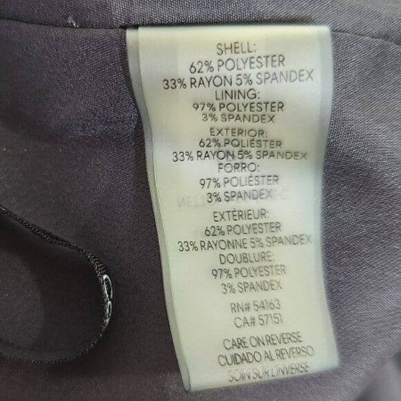 Calvin Klein Career Professional Blazer with Skirt Suit Set - Picture 8 of 8